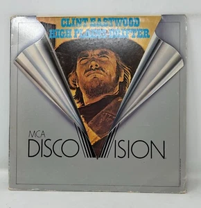 High Plains Drifter Laserdisc 14-002 MCA DiscoVision Clint Eastwood LD Laser Dis - Picture 1 of 3