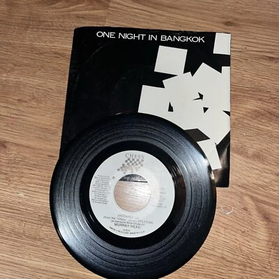 Murray Head 7” Vinyl 45 One Night In Bangkok 1984 RCA LP Chess Tim Rice Abba - Image 1 of 2