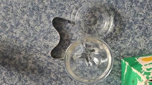 Eierkocher Jenaer Glas Schott & Gen Mainz mit OVP und Beschreibung sehr alt 1950 - Bild 1 von 11