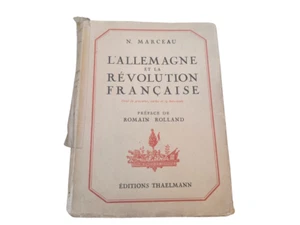 L'Allemagne et la Révolution Française-Préface de Romain Rolland 📌4a. - Imagen 1 de 4