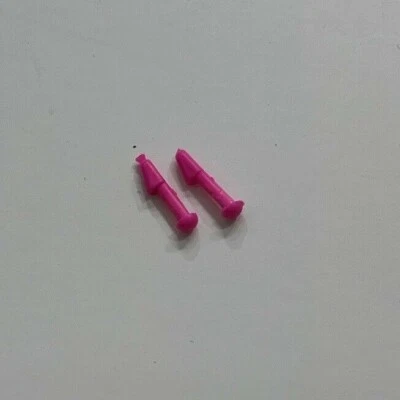 MUÑECA BARBIE ACCESORIOS JOYERÍA PATRÓN STACIE ROSA SIMPLE PENDIENTES LISOS SOLAMENTE Foto 1 de 3