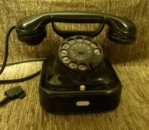 87 ! W28 ancien téléphone CL&AG verrouillage électoral Telephone 5.38 restauré ! 87 ! - Photo 1/9