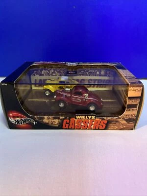 100% Hot Wheels WILLYS GASSERS Hot Rod Series Jack Coonrod Big John Mazmanian - Image 1 of 4