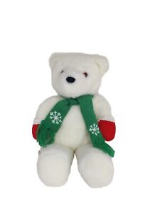 Hallmark White Teddy Bear Plush 17" Stuffed Animal 