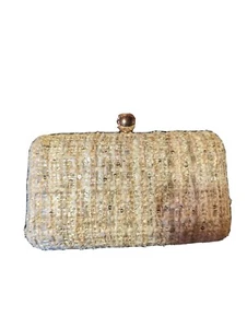 Schöne einzigartige Inge Christopher Handtasche mit Goldkette Retro Chunky - Bild 1 von 7