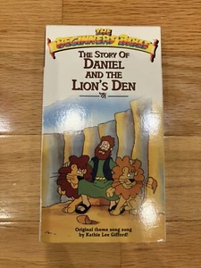 The Beginners Bible VHS Story Of Daniel And The Lion's Den Sony Wonder - Picture 1 of 4