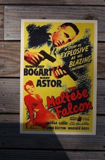 93024 The Maltese Falcon Huphrey Bogart Mary Astor Decor LAMINATED POSTER US