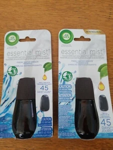 Air Wick Essential Mist Refill in Fresh Water Breeze brings a touch of aromather - Picture 1 of 3