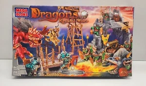 Mega Bloks Dragons Krystal Wars Vorgan Stronghold 9891 NEW Damaged Box VTG - Picture 1 of 22