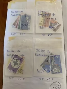 SURINAME , SG booklet with sets of stamps in individual packets & Netherlands - Picture 1 of 12