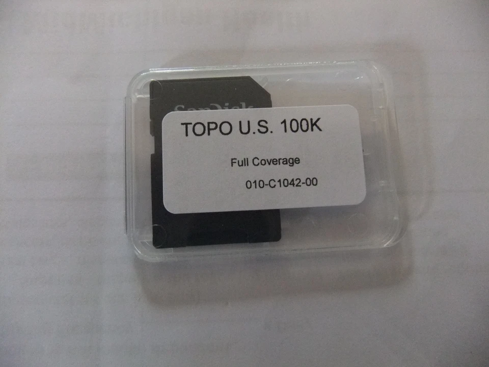 Garmin TOPO U.S. 100K maps - microSD/ SD V.4   010-C1042-00 - Image 1 of 1