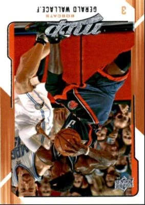 2008-09 Upper Deck MVP Gerald Wallace Charlotte Bobcats #17 - Image 1 of 2