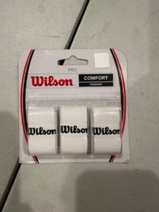 Wilson Pro Comfort Over Grip White 3-pack - Picture 1 of 1