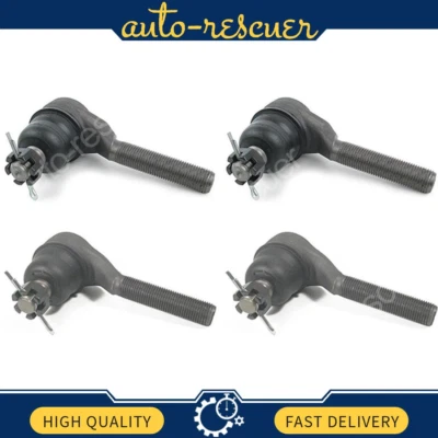 4x Extremo de barra de amarre de dirección exterior delantero interior delantero para Dodge Charger 1968~1969 Foto 1 de 4