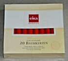 20 rot gezogene Baumkerzen EIKA Premium Christbaumkerzen 12,95€/Pk. Wachs