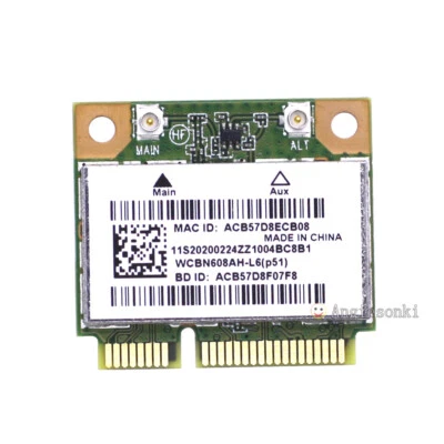 AR5B225 PCI-E WiFi Card with Bluetooth 4.0 for Lenovo G400, G400S, G500, G500S - Image 1 of 4
