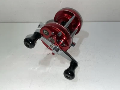 Carrete de fundición de alta velocidad vintage ABU Garcia Ambassadeur 6500 hecho en Suecia Foto 1 de 4