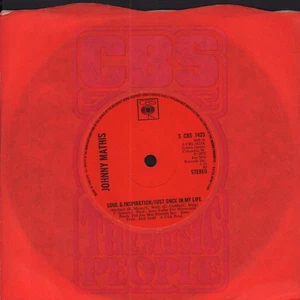 Johnny Mathis Soul and Inspiration/Just Once In My Life 7" vinyl UK Cbs 1972 - Picture 1 of 2