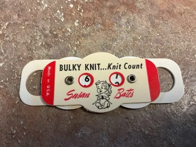 Herramienta de conteo de punto voluminoso Susan Bates de colección. Usado Foto 1 de 4