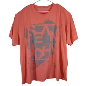 Sean John tshirt mens 5XB 5XL BIG pink short sleeve graphic tee crew neck - Picture 1 of 7
