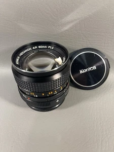 CLAed! Lente Konica Hexanon AR 50 mm f/1,4 fAST Prime Digi/sin espejo adaptable - Imagen 1 de 4