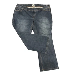 Westbound pull on boot cut jeans women’s plus size 22W Pockets Comfortable  - Picture 1 of 3