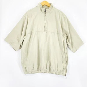 IZOD Men's Pullover Jacket Size XL Tan Extreme Function Golf-wear - Picture 1 of 11