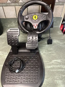 Thrustmaster Ferrari GT Experience 3-in-1 Racing Wheel & Pedals PS3 PS2 PC V.2 - Picture 1 of 5