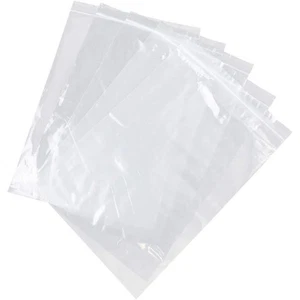 Sacchetti Buste Bustine Nylon cellophane PE Neutri 16x22 cm 1000 pezzi con zip - Foto 1 di 1
