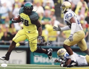 Jonathan Stewart Oregon Ducks Signed 11x14 Matte Photo JSA Authenticated - Picture 1 of 2