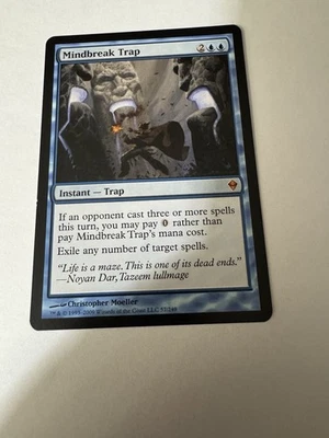 Magic the Gathering Mindbreak Trap (57/280) Zendikar - Image 1 of 2