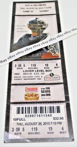 Chicago WHITE SOX vs Baltimore Orioles 26. August 2010 US Cellular Ticket Stub - Bild 1 von 2