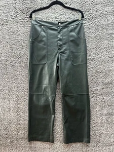 Pantaloni Blank NYC The Baxter Ribcage gamba dritta cropped neri da donna taglia 30 - Foto 1 di 12