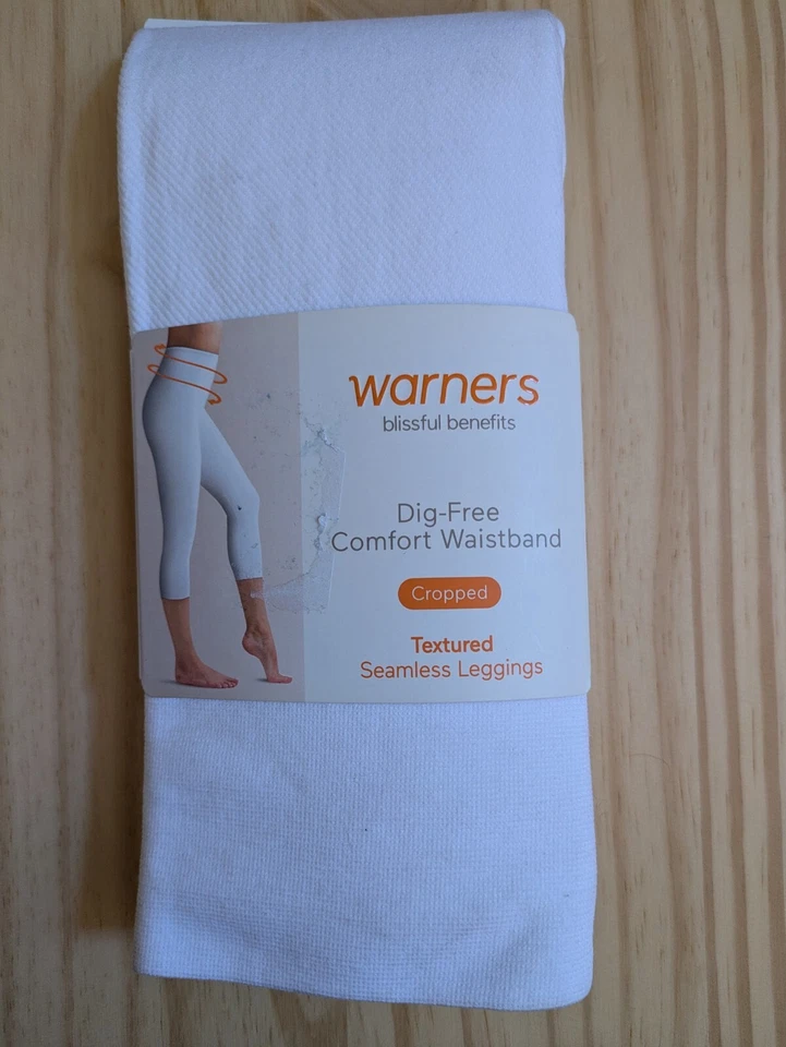 Blissful Benefits - Warner's Women's No Muffin Top Legging - L/XL - White -