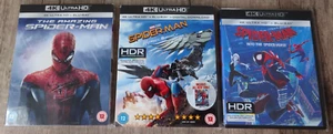 SPIDER-MAN - 3 Movies Collection - 4K Ultra HD + Blu-ray - Dolby ATMOS / 4K HDR - Bild 1 von 8