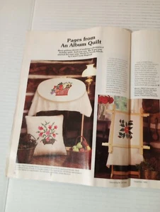 Decorating & Craft Ideas December 1983 An Album Quilt A Block At A Time - Picture 1 of 14
