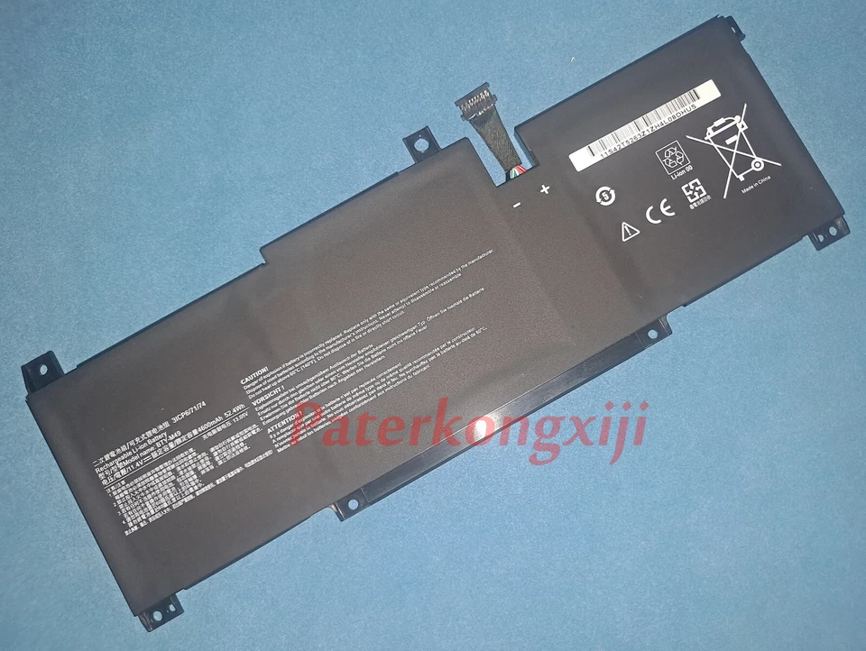 MSI Prestige 14 Evo A11M 14" Genuine Laptop Battery 11.4V 4600mAh 53.8Wh BTY-M49