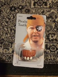NEW Halloween/Pirate Party Adult "Pirate Teeth" - Picture 1 of 2