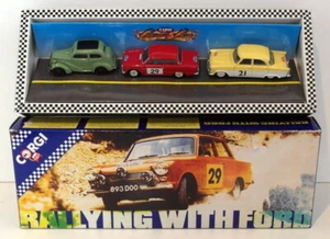 Corgi 1/43 Scale Diecast D16/1 - Rallying With Ford 3 Piece Set - Picture 1 of 2
