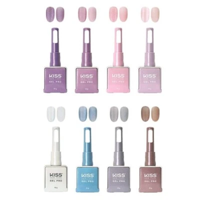 Kiss New York Kiss My Aurora 8 colors set Syrup Glitter Gel Nail Polish K-Beauty - Image 1 of 4