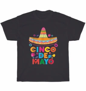 Cinco De Mayo Fiesta Surprise Camisa 5 De Mayo Viva Mexico Party T-Shirt Unisex - Picture 1 of 4