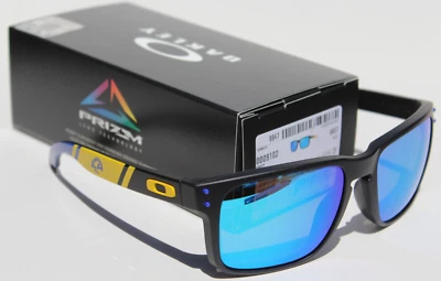 OAKLEY Holbrook Sunglasses NFL Los Angeles Rams Prizm Sapphire OO9102-R9 NEW - Image 1 of 4