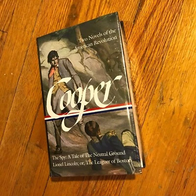 JAMES FENIMORE COOPER | Two Revolution Novels | Library of America | SEALED | HC - Image 1 of 3