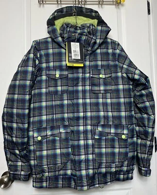 Burton DryRide Ski Snow Board Jacket Girl XL 18 Winter Insulated Twist Bomber - Image 1 of 4