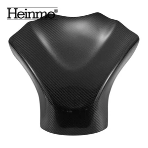 For 2009-2016 GSXR1000 Real Carbon Fiber Gas Fuel Tank Cover Guard Glossy Twill - Picture 1 of 6