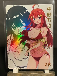 Göttin Story CCG Holofolie Waifu Anime ZR Signaturkarten - Itsuki Nakano - Bild 1 von 2