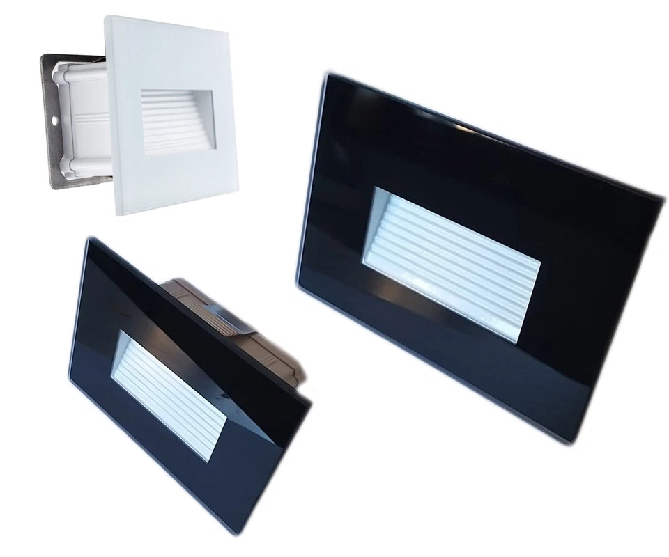 SEGNAPASSO ESTERNO LED FARETTO 4W INCASSO CASSETTA 503 A M SIDE LIGHT 200 LM - Immagine 1 di 1