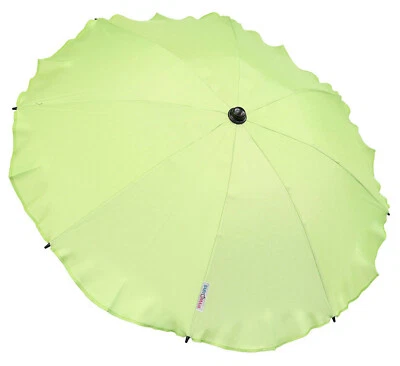 BABYMAM PARAGUAS BABY BUGGY UNIVERSAL PARA COCHECITO DE COCHECITO PROTECCIÓN SOLAR LLUVIA Verde claro