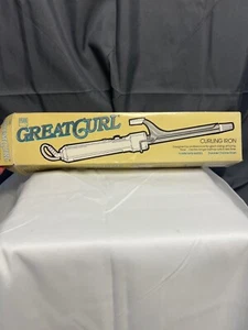 Vintage Helene Curtis Great Curl 13MM Curling Iron 60s 70s Retro NIP! - Picture 1 of 6