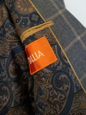 Hombres Abrigos Primavera Nuevo Dos Botones Calce Ajustado Informal Sólido Prendas para el torso Blazer Chaqueta 36R Foto 1 de 4